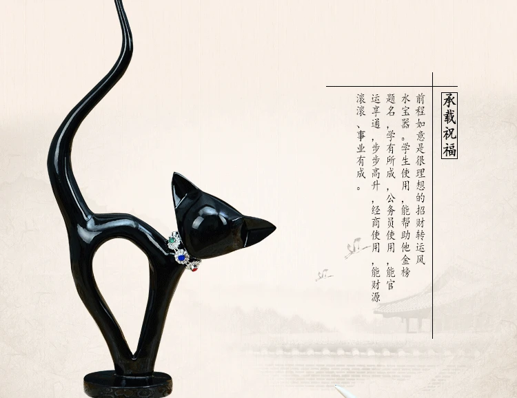 European Gift Craft Ornaments Resin Home Decorations Creative Family of Three Kittens | Дом и сад