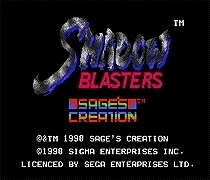 Shadow Blasters - 16 bit MD Games Cartridge For MegaDrive Genesis console | Электроника