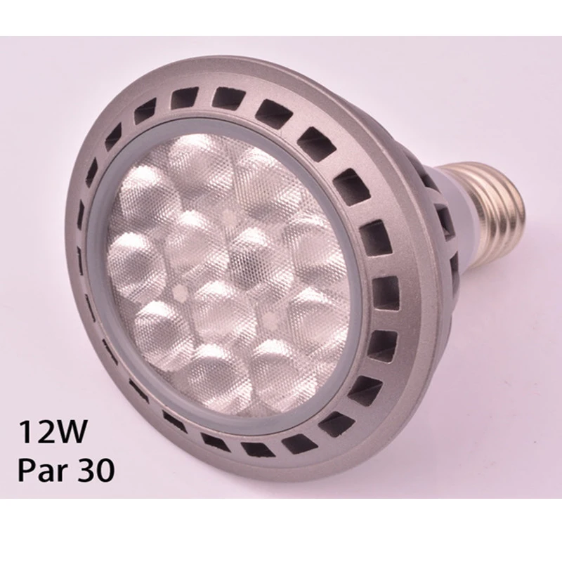 12 Вт E27 Высокое качество LED par30 led прожектор лампа шт 3030 светодиодов торговые