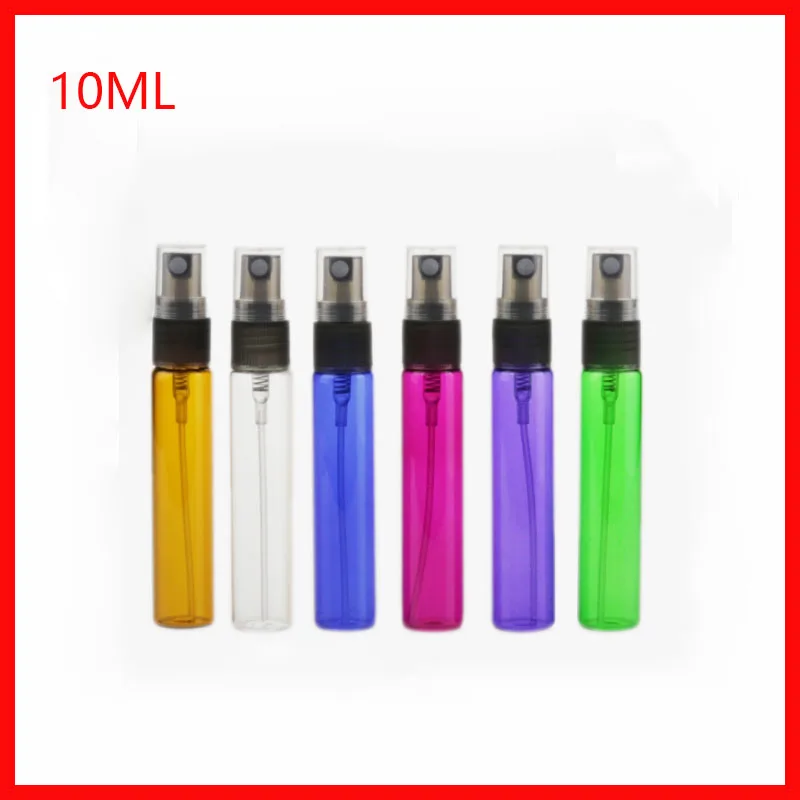

10ml Refillable Portable Perfume Glass Bottle 1/3oz Travel Empty Spray Atomizer Bottles Cosmetic Packaging Cosmetic Container
