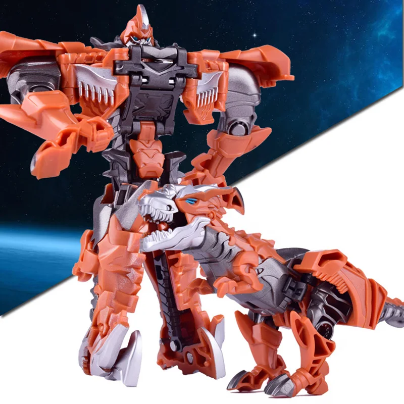 Anime children's toys New Toy Transform Robot Cars Deformation Action Figures Gift Toys for Boy Diecast Dinotrux Tobot | Игрушки и