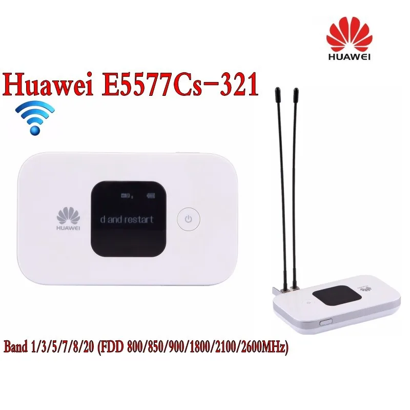 Роутер Huawei E5577 Wi Fi аккумулятор 1500 мАч 3G 4G Lte + 2 антенны Новинка|huawei b660|wireless gatewayhuawei 3g
