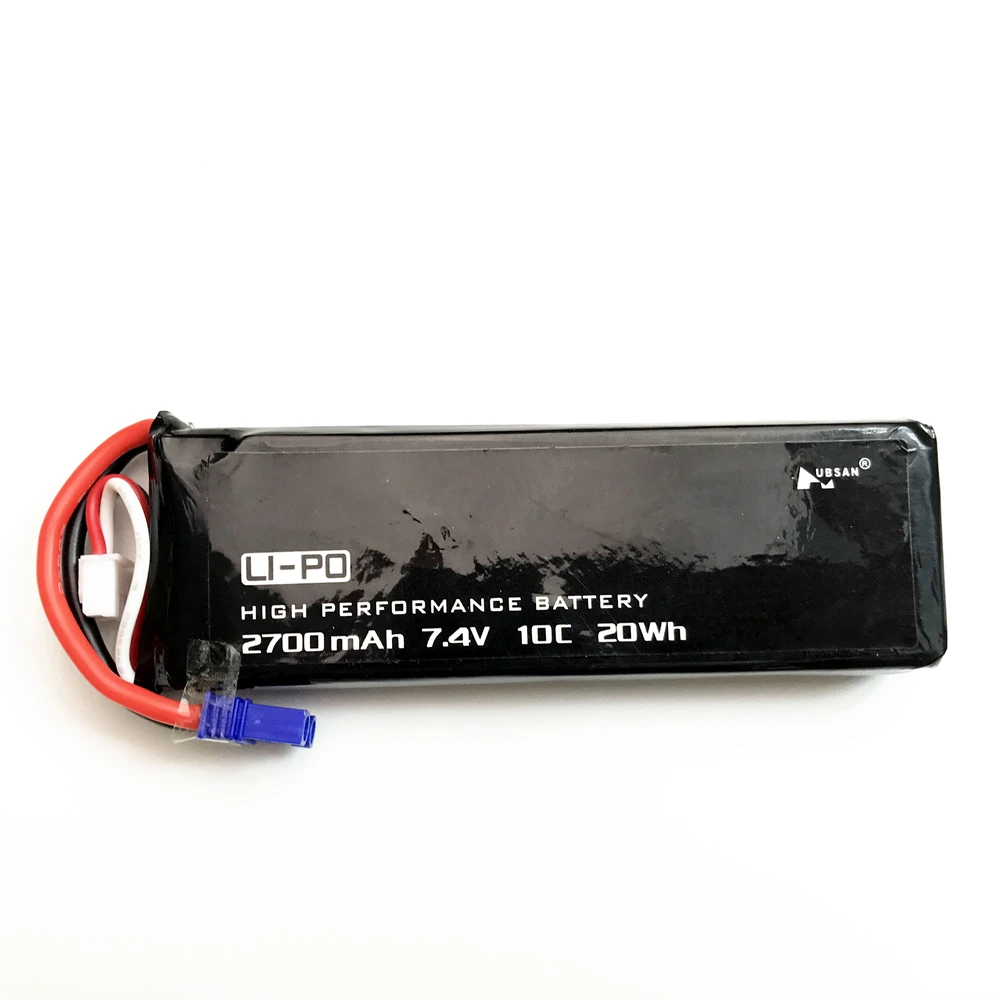 Оригинальный Hubsan H501C H501S X4 7 4 В 2700 мАч lipo аккумулятор 10C 20WH Аккумулятор для