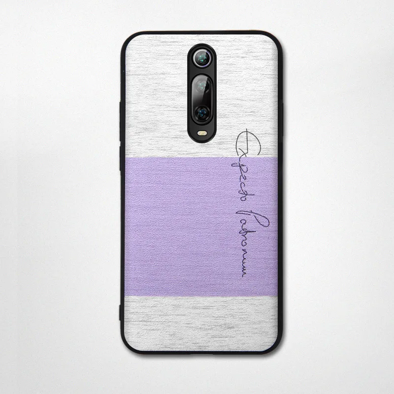 purple Для Xiaomi mi 9 T чехол защитная задняя крышка MOFi mi 9 T Pro хлопковая ткань цветной синий розовый 9 T противоударный чехол s - Цвет: purple