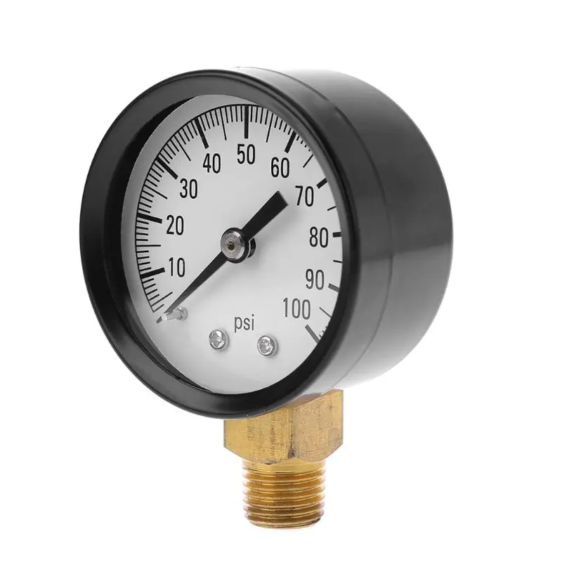 0-100 PSI 1/4 &quotколодец насос бассейн спа фильтр датчик давления воды низкое