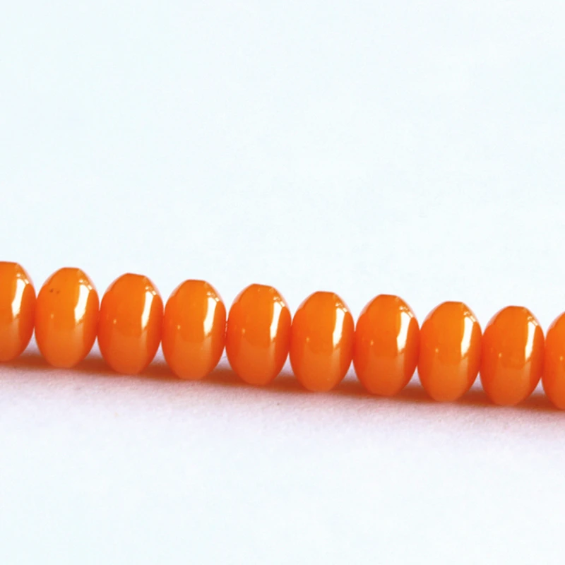 Бусины из полимерного воска для женщин 8*5 мм свободные бусины abacus rondelle сделай сам