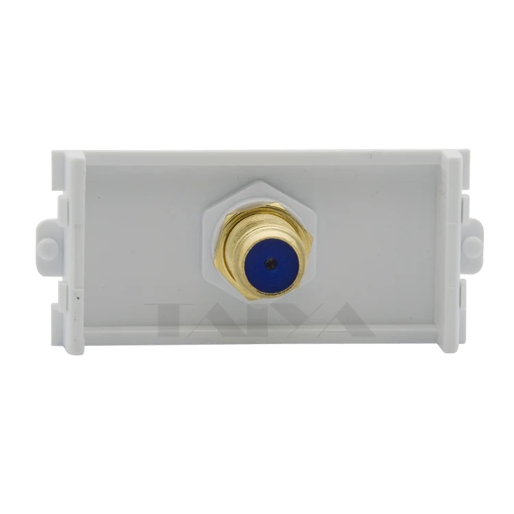 Настенный разъем для телевизора с золотой пластиной|wall plate connector|wall platewall connector |