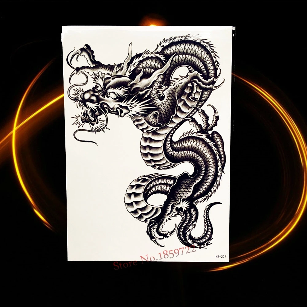 Henna Black Words Designs Temporary Tattoo Women Body Art Arm Sleeve Paste 21x15CM Men Shoulder Word Stickers | Красота и здоровье