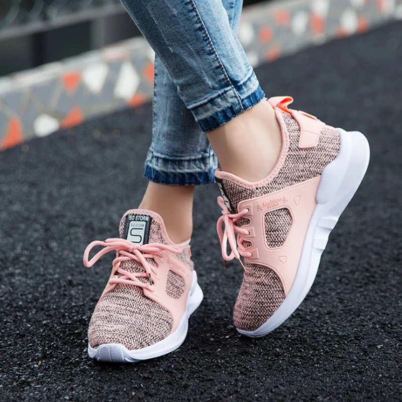 WAWFROK Women Casual Shoes Autumn 2018 Spring Canvas Flats Fashion Breathable Vulcanization Sneakers | Обувь