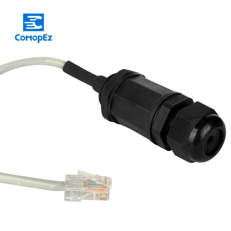 M20 водонепроницаемый соединитель RJ45 с проводом LAN Rj45 ip68 Ethernet замедлительный