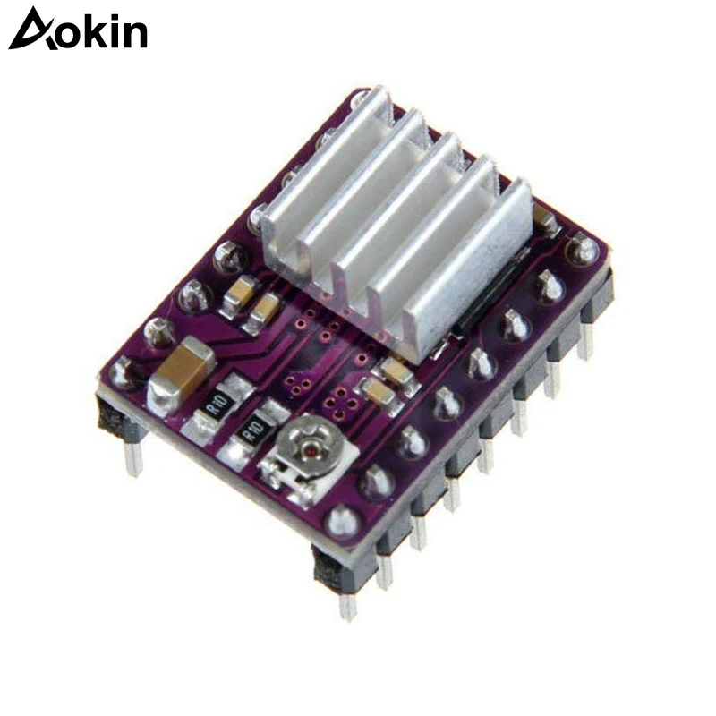 5PCS StepStick DRV8825 Stepper Motor Driver Carrier Reprap 4-layer PCB RAMPS replace A4988 for 3D Printer | Электронные