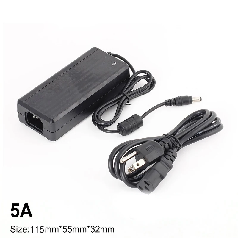 Высокое качество имеет Питание DC 12 V 1A 2A 3A 5A 6A 7A 8A 10A светодиодный трансформатор для 5050 5730 2835 3014 5050 Светодиодные полосы света