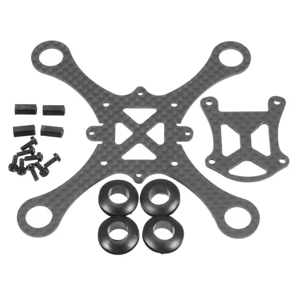 Happymodel DIY микро FPV Радиоуправляемый квадрокоптер 100 мм набор с матовой рамкой поддержка 8520 бессердечных щеток двигатель Радиоуправляемый квадрокоптер Дрон Whoop