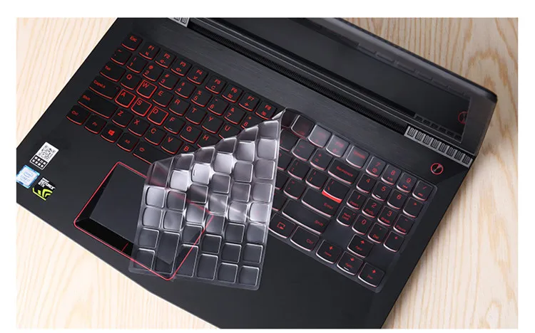 Ультратонкий Мягкий ТПУ защитный чехол-клавиатура для lenovo 15,6 дюймов R720 Y720 Y520 игровой ноутбук