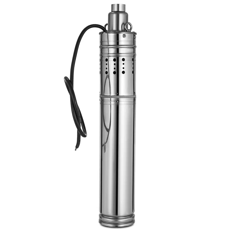 DC 24V 684W Solar Powered Water Pump Submersible Bore Hole Pond Deep Well 3m3/h Deep Well Pump Can Lift Maximum 80m