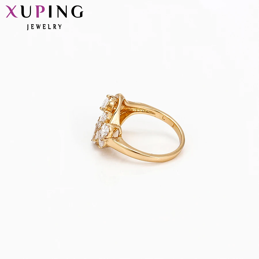 Xuping модное кольцо красивый дизайн покрытые розовым золотом женские кольца, бижутерия подарок на Рождество S32, 5-11719