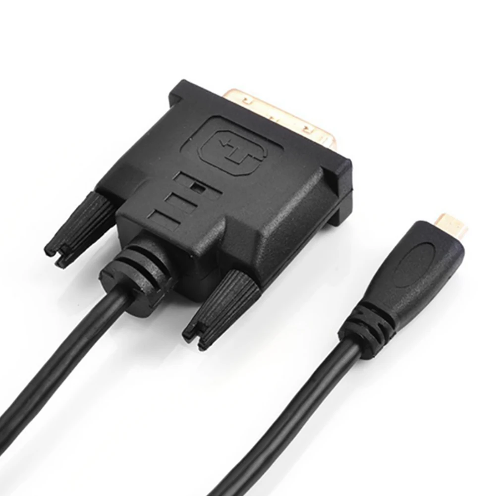 Простой DOONJIEY 0,3/1/1,8 m позолоченный Micro HDMI/DVI 24+ 1Pin Кабель-адаптер для HDTV