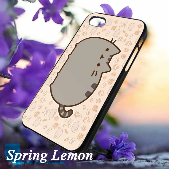 Pusheen Кот прекрасный Интимные аксессуары сотовый телефон Жесткий чехол кожи для
