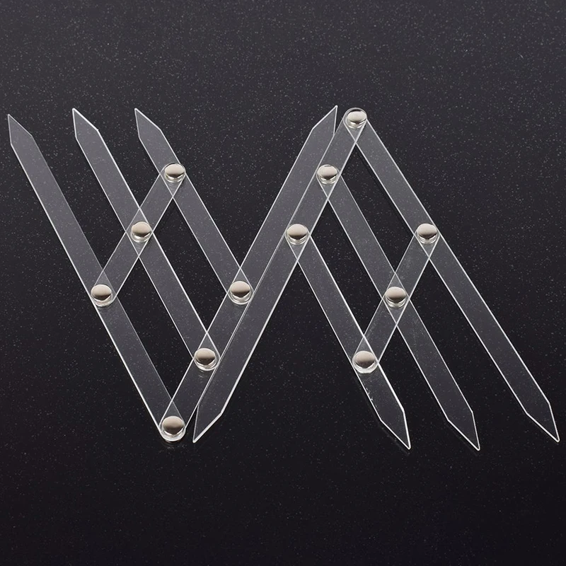 Акриловая тату для бровей линейка инструменты 2 шт./лот трафареты стержень мерка