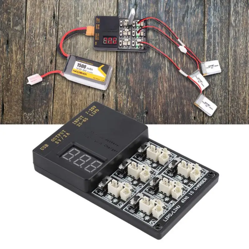 Зарядное устройство Lipo LiHV 6 в 1 S зарядная плата аксессуары для дистанционного