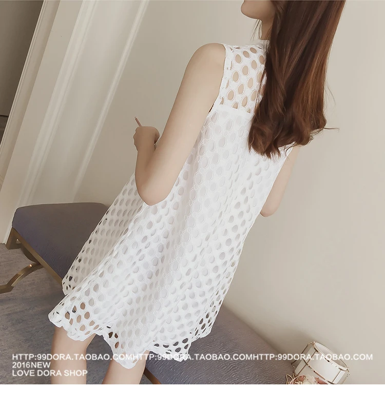 Summer Girl Dress White Black Cute Teenage Girls Clothing Princess Robe Fille 14 Ans | Детская одежда и обувь