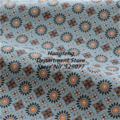 100x150cm 2 шт 150*50 см винтажный принт хлопчатобумажная ткань метр Diy Лоскутная Ткань для шитья стеганая кукла домашний текстиль детское постельное белье - Цвет: 100x150cm