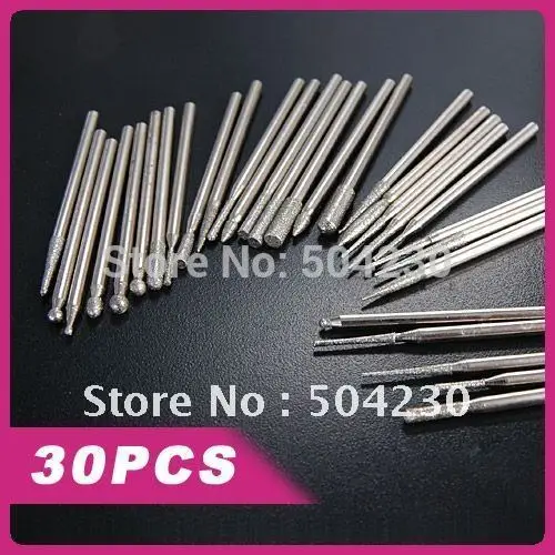 30 шт./компл. сменные сверла для ногтей электрическая дрель маникюрный набор