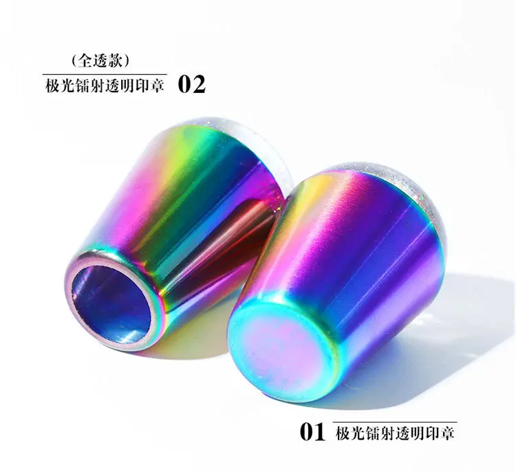 Nail Art Stamper красочная силиконовая Мягкая Печать штамповка штамп штамповка Пластина Печать ногтей Stamper