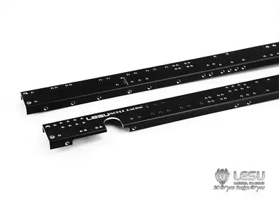 LESU CNC металлическая направляющая шасси 1/14 RC HN700 6*6 гидравлический трактор