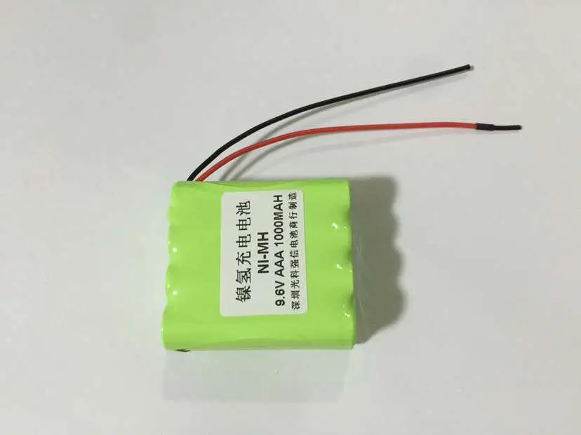 Новинка Подлинная никель металлогидридная батарея 9 6 в AAA 1000 мАч Ni MH печатная