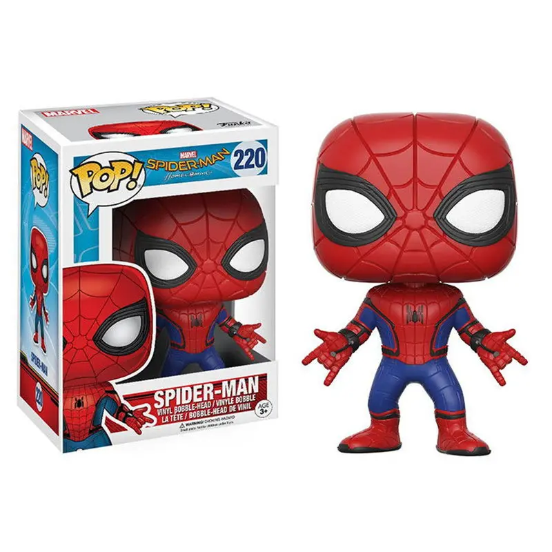 POP The Marvel Avengers3: Infinity War Spider-Man: Homecoming PVC Action Figure Collected toys for Children | Игрушки и хобби