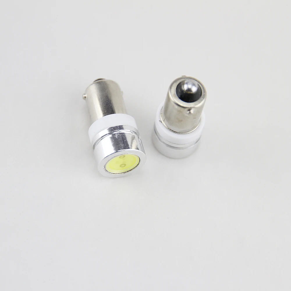 10 шт. лидер продаж BA9S 434 T4W 1 Вт COB LED Автомобильный интерьер освещение для чтения