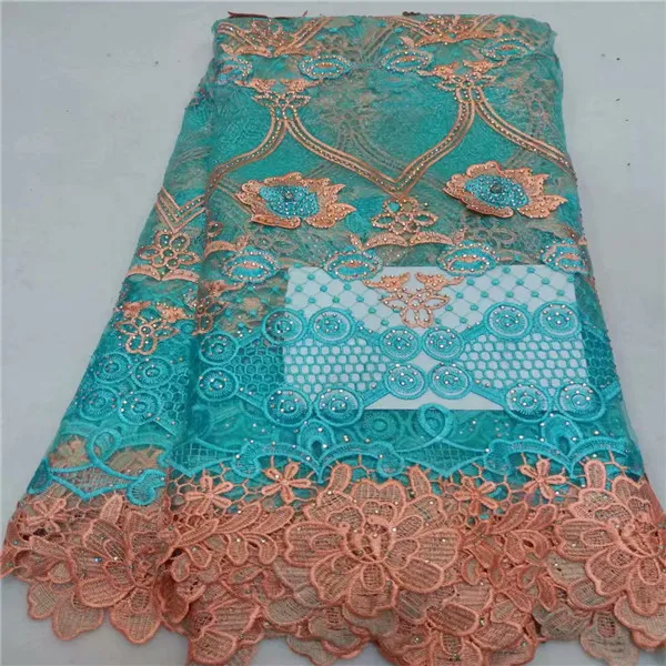 Africa's new production fashion dress lace fabrics a variety of high quality fabric color and price concessions | Дом и сад