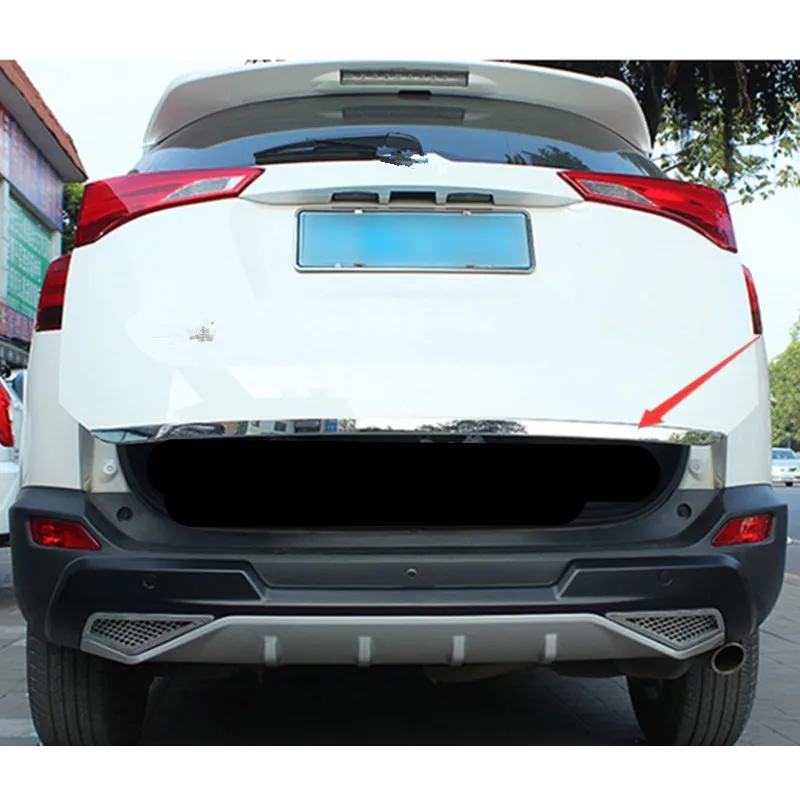 Задняя задняя крышка багажника для Toyota RAV4 2013 2014 2015 2016 нижняя отделка из