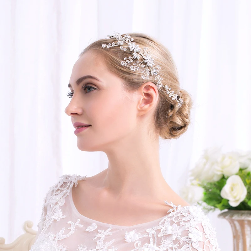 2017 Новый роскошный цветок со стразами eidolon Свадебный уникальный красивый ручной