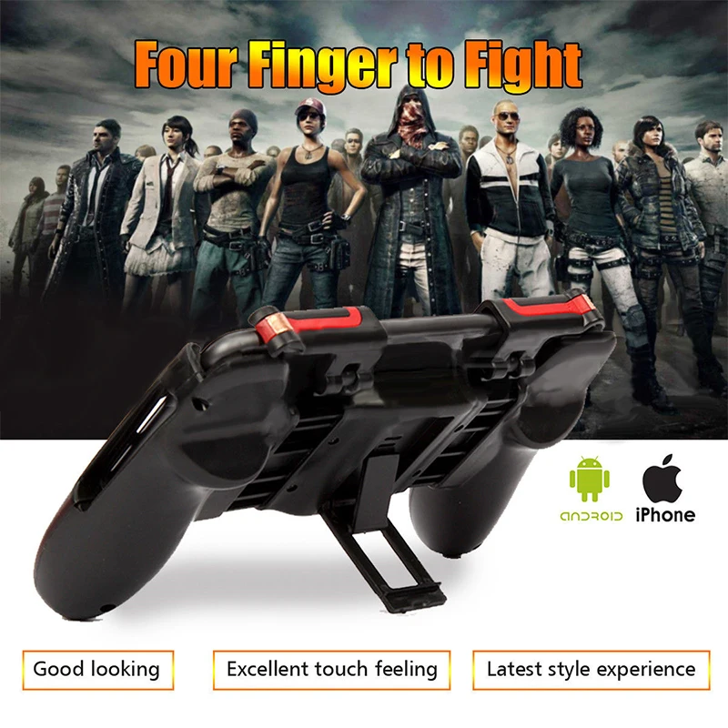Кнопка стрельбы для PUBG/Knives Out передвижная игровая триггер + рукоятка геймпада L1R1 |