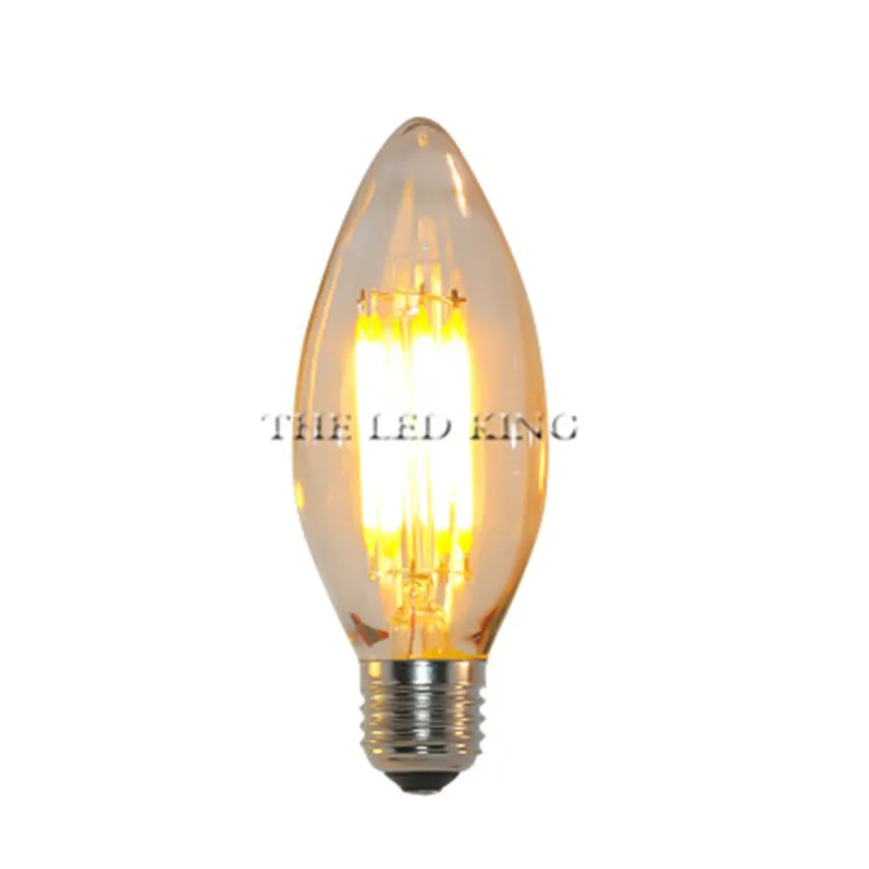 Светодиодная лампа накаливания Edison E27 220 В декоративная G45 винтажная Новинка