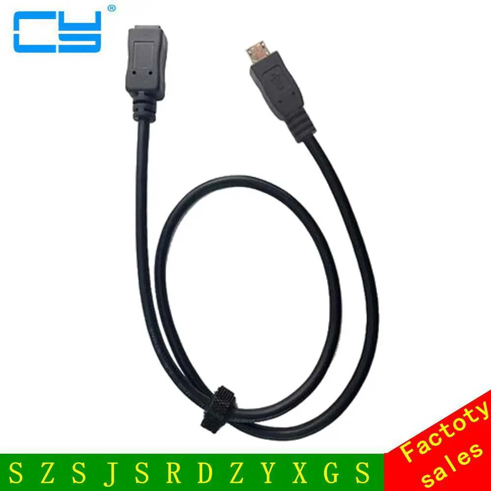 0 5 м Micro USB 2 90 градусов загибающийся кабель для планшета и телефона MHL OTG