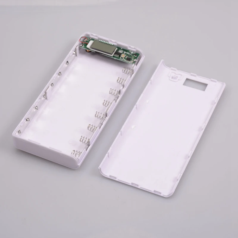 REAOOM (без батареи) блок питания 8x18650 Powerbank DIY чехол двойной USB зарядное устройство