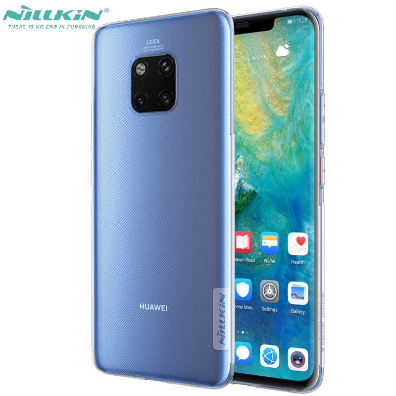 Прозрачный чехол Nillkin для huawei mate 20 pro, чехол для телефона, прозрачный гибкий силиконовый чехол для huawei mate 20 20pro, тонкий чехол из ТПУ