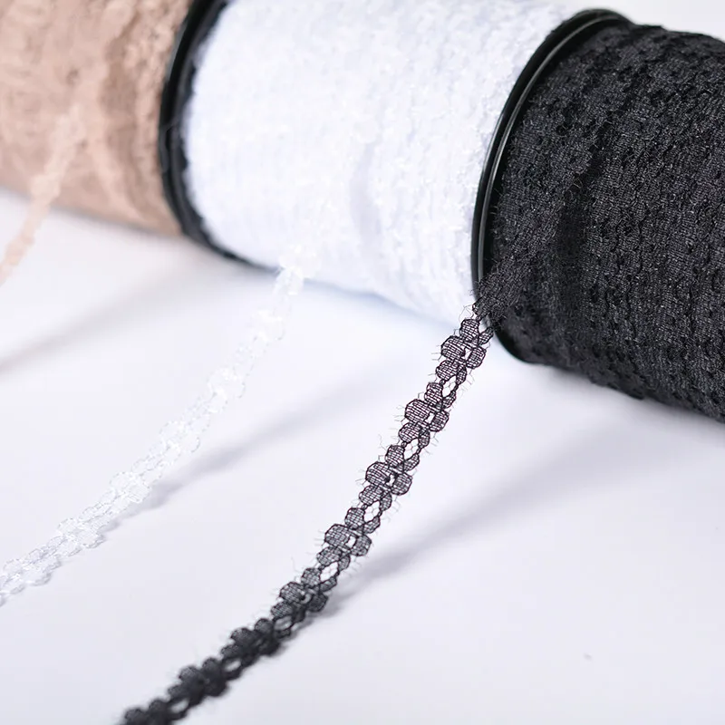 100 ярдов/рулон 9 мм Цветочная кружевная лента|Кружево| |