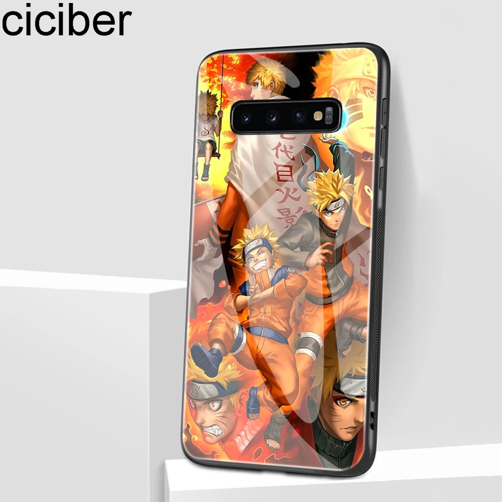 ciciber Uchiha Itachi NARUTO for Samsung Note 9 8 Case Back Cover Galaxy S10e S10 S9 S8 Plus S9+ S10+ S8+ Glass |