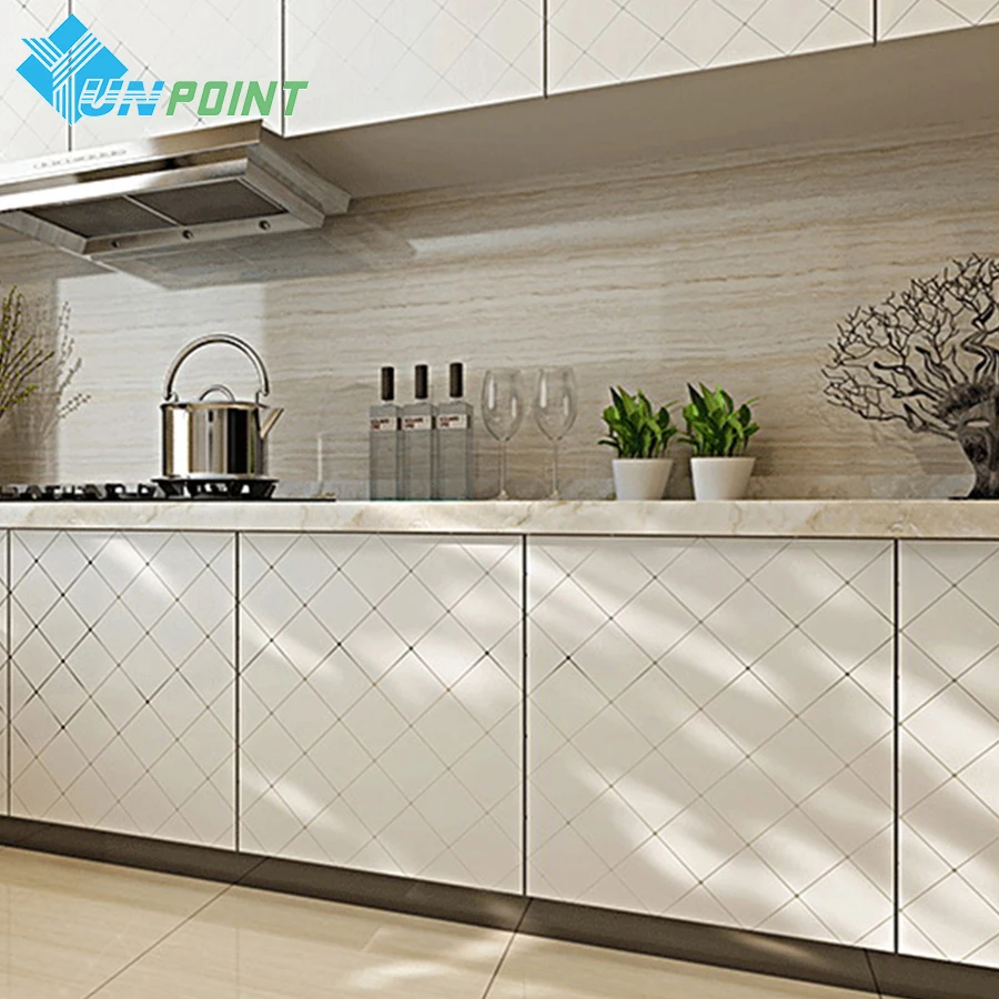 0 6x5 м ПВХ Водонепроницаемый самоклеящиеся Золото сетка серебро линия виниловые