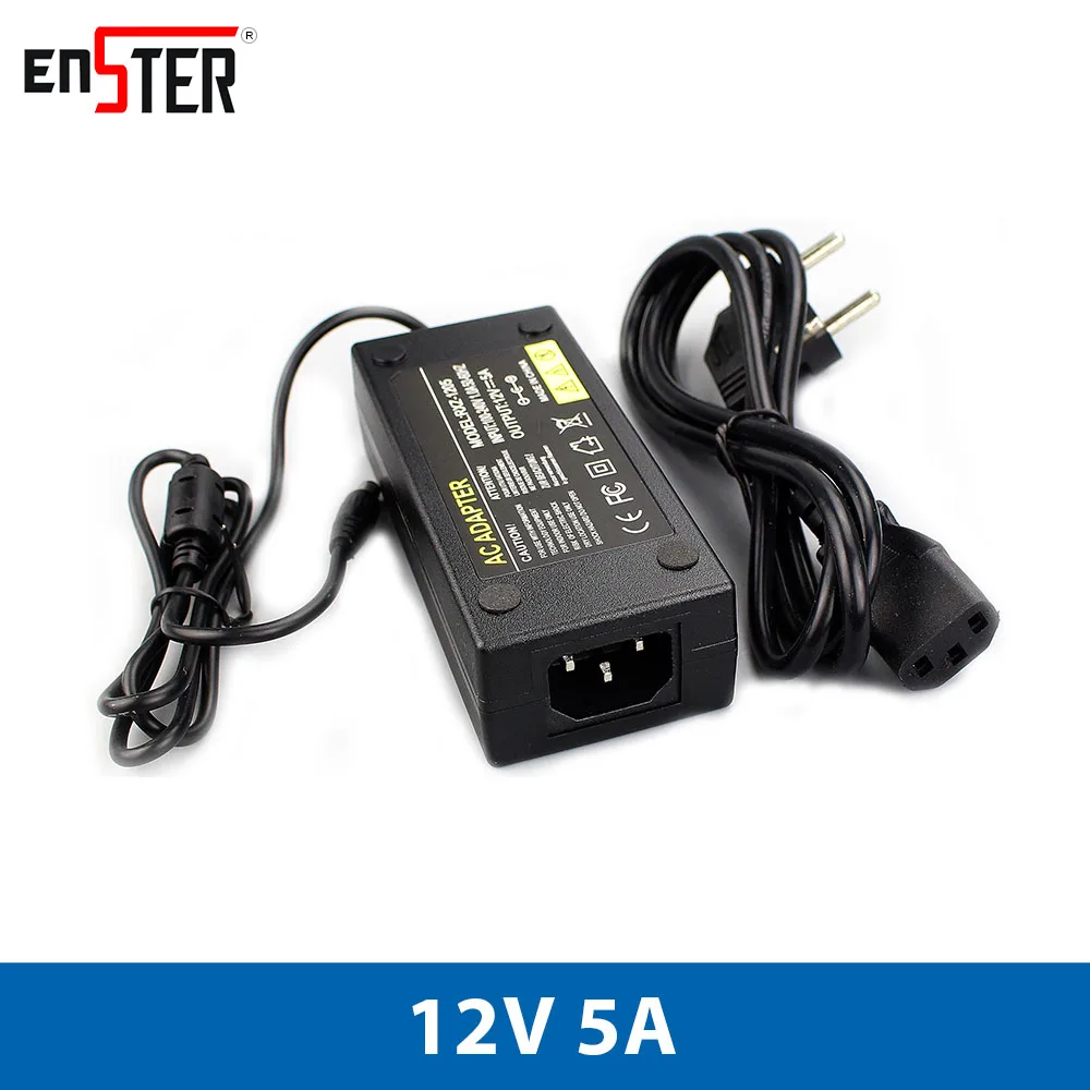 

Адаптер питания Enster AC DC 12v 5a
