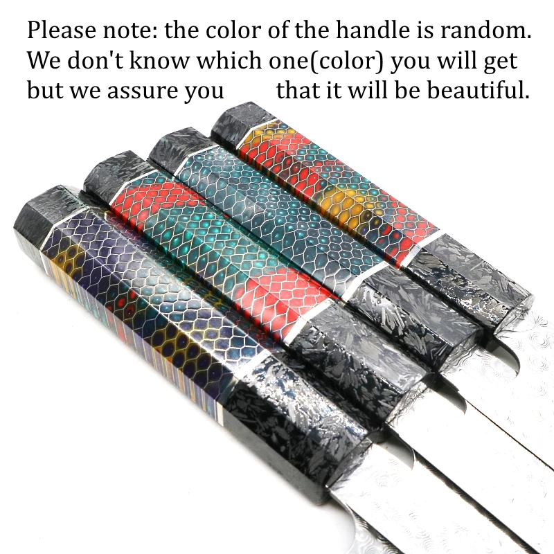 Handmade Kitchen Knife 110 Layers Damascus Steel Premium Santoku Knives Japanese Style with Gift Box Grandsharp | Дом и сад