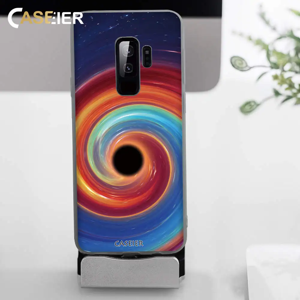 CASEIER цветной чехол для телефона Samsung A8 A6 A5 A7 2018 Galaxy S10 S10E S8 S9 Plus S7 Note 8 9 задняя