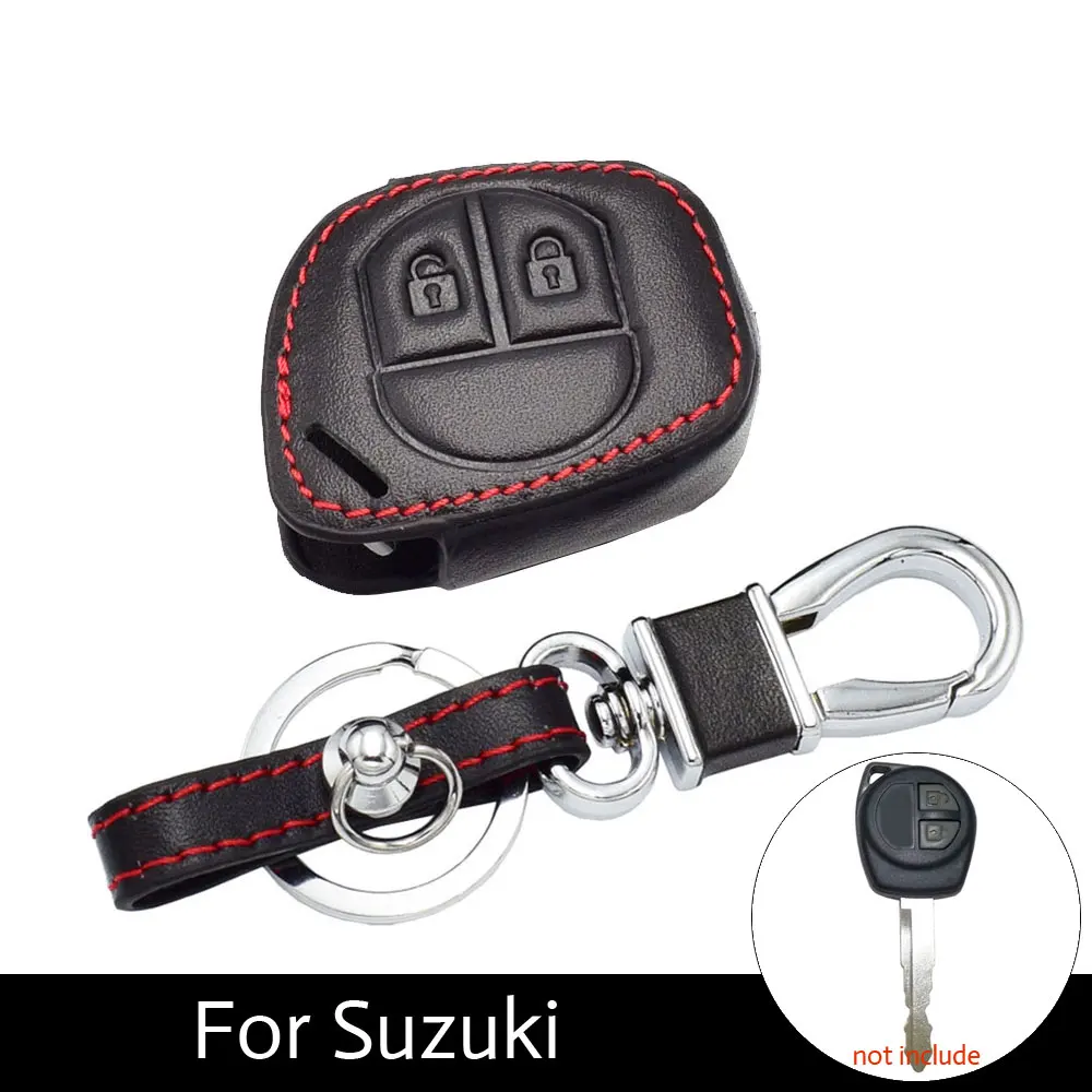 SX4 2 кнопки дистанционного автомобиля ключ чехол для Suzuki Grand Vitara Swift Liana
