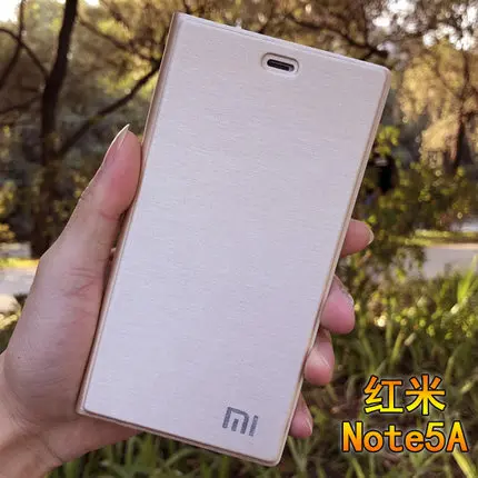 Для Xiaomi redmi note 5A чехол Роскошный тонкий Стиль Флип кожаный для 5a Обложка сумка