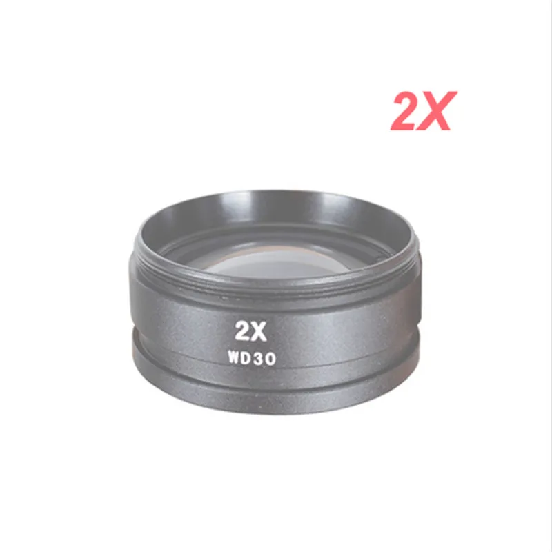 free delivery Stereo Microscopes Accessories 2X Barlow objective lens with 48mm threaded MUOU | Инструменты