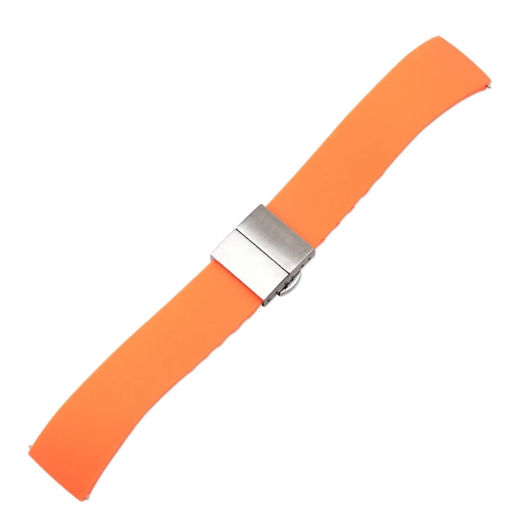 14 мм 16 мм 18 мм 20 мм 22 мм силиконовый ремешок Складная Пряжка для samsung Galaxy Watch gear Quick Release резиновый браслет ремешок